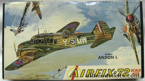 Airfix 1/72 Avro Anson I, 6-49 plastic model kit